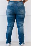 RISEN Traveler Full Size Run High-Waisted Straight Jeans