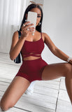 Women's Casual Camisole Suit Two Pieces