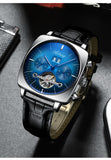 Large montre Automatique luxe chronograph Dial  Hollow Waterproof Men  fashion watches