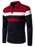 Casual Lapel Fashion Long Sleeve Trade Polo Shirt
