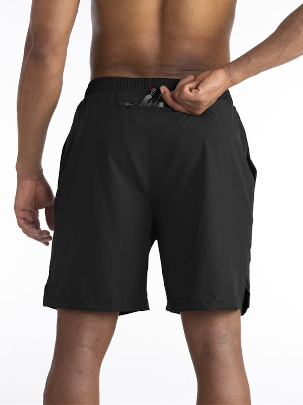 Men's Casual Fitness Bungee Tie Sweatshorts