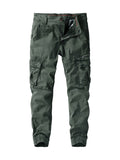Men's Loose Multi-pocket Cotton Casual Pants