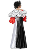 women's halloween kuira dalmatian cosplay