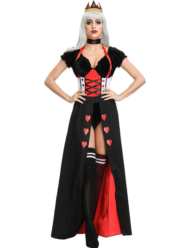 Medieval Princess Dress Up Queen Heart Costume Halloween Costume