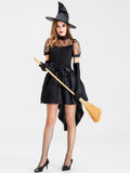 Halloween Black Witch Sexy Cosplay Witch Costume