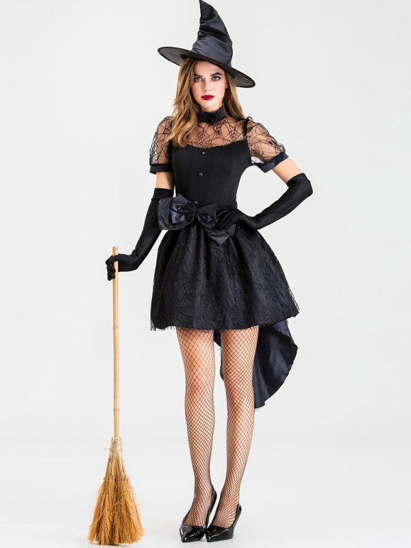 Halloween Black Witch Sexy Cosplay Witch Costume
