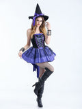 New Witch Game Uniform Halloween Tuxedo Skirt Witch Witch Costume