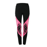 Casual Workout Mesh Hole Fitness High Waist Leotards Athletic Pencil Leggings